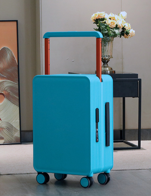 Printing LOGO Wide Handle Carry on Luggage Zipperless Hard Shell Luggage Suitcase With Spinner Wheels Hold Check and TSA Lock